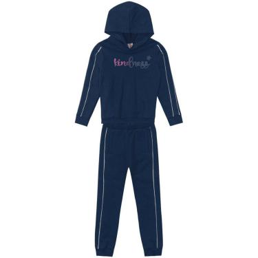 Imagem de Conjunto Infantil Menina Em Moletom Brandili-Feminino