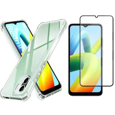 Imagem de Capa Case Anti Impacto Para Xiaomi Redmi A1 + Pelicula 3D - Inboxmobil