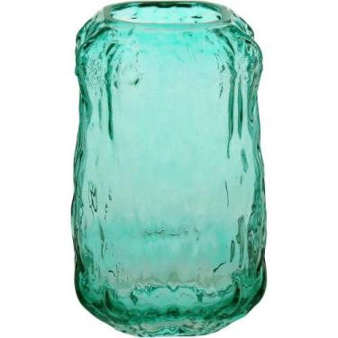 Imagem de Vaso 22X13X13Cm Vidro Verde - NH
