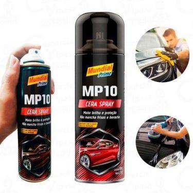 Imagem de Cera Spray MP10 Automotiva 300ml - Mundial Prime Aplicação Seco Molhad