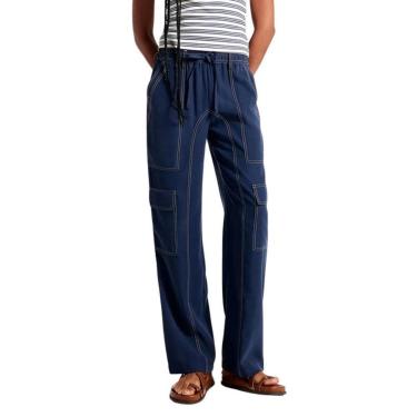 Imagem de Calça Hering Feminina Cargo Peach Touch-Feminino
