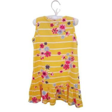 Imagem de Vestido Infantil Amarelo Flores - NALU_KIDS, 6