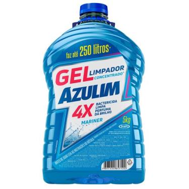 Imagem de Desinfetante limpador gel azulim 5kg - start, Azul