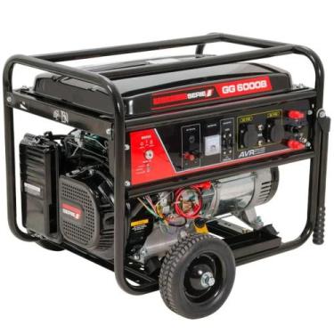 Imagem de Gerador Gasolina 5500w Bivolt 127v e 220v Nakashima GG6000B - Kawashim