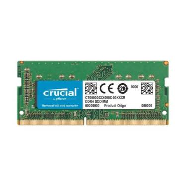 Imagem de Memoria RAM para Notebook Crucial 8GB DDR4 3200mhz CL22 CB8GS3200