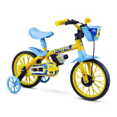 Imagem de Bicicleta Infantil Aro 12 Bob Esponja Nathor - 108001070000