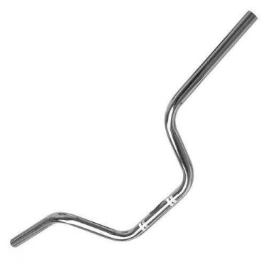 Imagem de Guidão Moto Hunter 125 Cromo Forte Modelo Original, CROMADO, Único