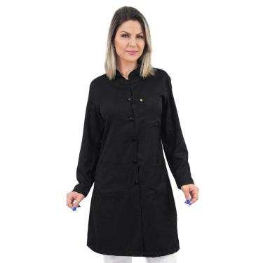 Imagem de Jaleco Feminino acinturado Gola Padre