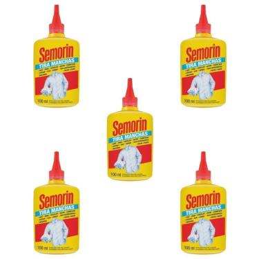 Imagem de Kit 5 Semorin Tira Mancha 100Ml