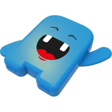 Imagem de Dental álbum azul Estojo para guardar os dentes de leite