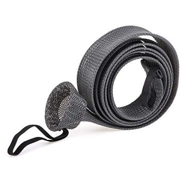 Imagem de Qudai 190 cm vara de pesca tampa de fiação haste de manga capa de pesca pólo meia pólo luva de fundição mar vara de pesca protetor ferramentas