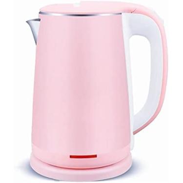 Imagem de Chaleira elétrica de grande capacidade 3L, anti-escaldante de camada dupla, uso de energia seguro de 1500W, cabo de alimentação estendido, aço inoxidável de grau 304, atualização1