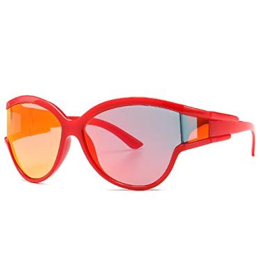 Imagem de Óculos de sol, fotos de moda de rua, olho de gato liso de moldura grande vintage, 2, tamanho único