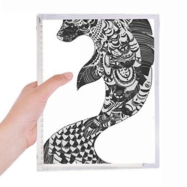 Imagem de China Masterpiece Mountains Rivers caderno de desenho de folhas soltas diário recarregável artigos de papelaria