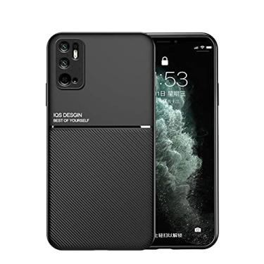 Imagem de Kepuch Mowen Case Capas Placa de Metal Embutida para Redmi Note 10 5G/Xiaomi Poco M3 Pro - Preto