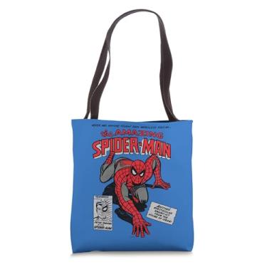 Imagem de Marvel The Amazing Spider-Man Retro Comic Tote Bag
