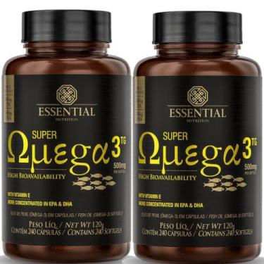 Imagem de Kit 2X Super Omega 3 Tg (240 Caps) 500Mg - Essential Nutrition