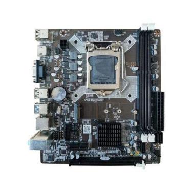 Imagem de Placa Mãe H81 MarcaBrazil - LGA1150, Chipset Intel H81, DDR3 16GB, LAN 10/100Mbps, Áudio 6 Canais, Slots PCI