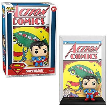 Imagem de Funko Pop! Vinyl Comic Cover: DC - Super-Homem Action Comic