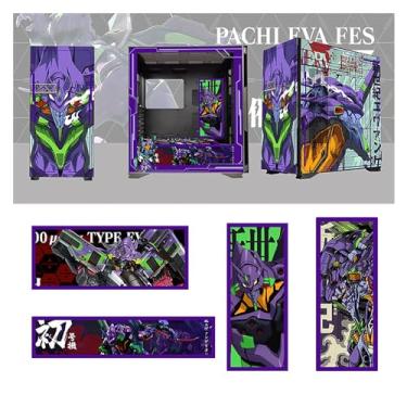 Imagem de Gabinete Gamer Gaming Case,Mid-Tower PC Gaming Case E-ATX/ATX/M-ATX/ITX - Front I/O USB 3.0 Port - Hinge Glass Side Panel - Includes 3 Themed LED Light Panels