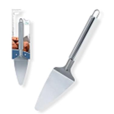 Imagem de 12 Espatula Serra Cortar Bolo Pá Para Torta Pizza Aço Inox