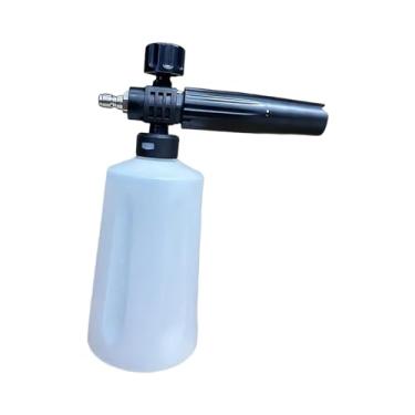 Imagem de Generic Bomba manual de pressão para carro, pulverizador de espuma, sabão, pressão de mão única, 1/4 polegadas, 700ml, conector rápido para limpeza de casa