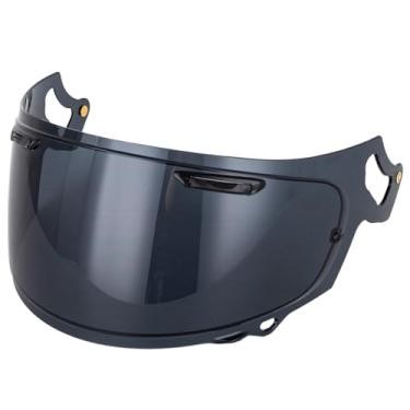 Imagem de Soman Viseira de substituição Regent-X, VAS-V MAX Vision, compatível com proteção UV Regent-X VAS-V MAX Corsair-X Quantum-X Signet-X Dt-X Defiant-X (fumaça escura)