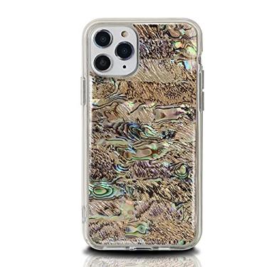 Imagem de Capa de fone de epóxi com concha natural, adequada para iPhone 12 Pro Max Mini 11 Pro Max X XR XS MAX SE2020 8 7 6 6S Plus capa de proteção personalizada anti-queda, para iphone X, 4