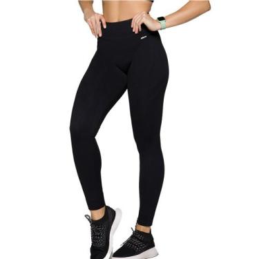 Imagem de Legging Sem Costura Selene Adulto Feminino Fit Fitness Para Academia, 
