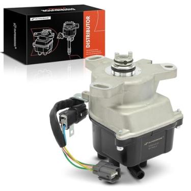 Imagem de A-Premium Distribuidor de ignição com tampa e rotor compatível com Honda Accord 1996-1997 2,2L, substituição # 30100-P0B-A01