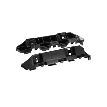 Imagem de VekAuto Par de suporte de para-choque dianteiro retentor espaçador suporte de montagem lado motorista e passageiro 71193-TR0-A01 para Honda Civic 2012-2015 plástico preto acessórios automotivos