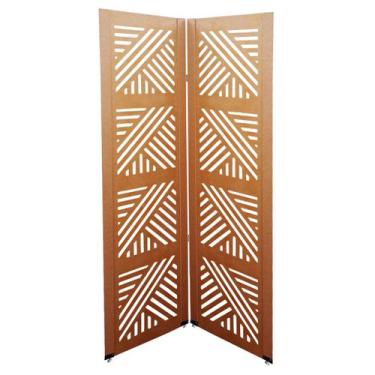 Imagem de Biombo Dubai 2 Folhas c/ 04 Pezinhos - ComercialMasul