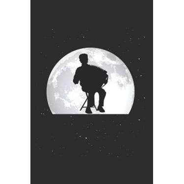 Imagem de Akkordeon Tagesplaner: Akkordeon Mond Ziehharmonika Akkordeonist/Kalender 2022 / Wochenplaner Tagesplaner Planer/Planungsbuch To-Do-Liste / 6x9 Zoll / 100 ausfüllbare Seiten