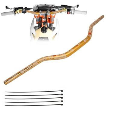 Imagem de PRO CAKEN Universal 7/8" 22Mm Guiador para Crf Klx Kx Ltr Trx Sx Sxf Exc Xcw Motocross Pit Sujeira Bicicleta Scooter Atv Quadriciclo Grizzly Hawk 250 Bicicletas Ouro