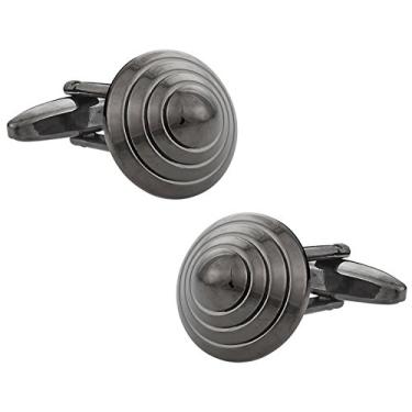Imagem de Abotoaduras cônicas Cuff-Daddy em tom bronze com caixa de apresentação