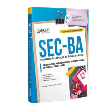 Imagem de Apostila SEC-BA 2024 - Cuidador Educacional - Nova Concursos