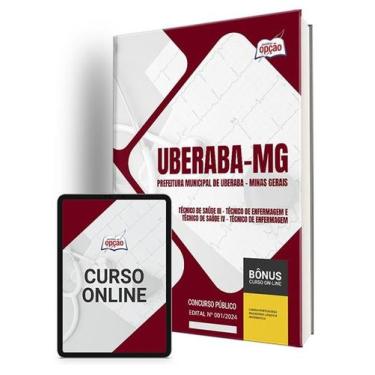 Imagem de Apostila Prefeitura de Uberaba - MG 2024 - Técnico de Saúde III - Técn