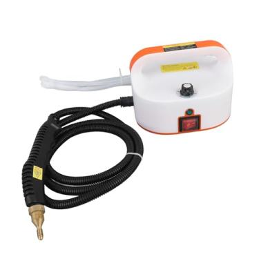 Imagem de Limpador de Vapor Portátil, Máquina de Limpeza a Vapor para Carro, 50-400 Ml/min, Portátil, Botão de 6 Velocidades, Limpador de Vapor Pressurizado Multiuso (Plugue UE 220V)