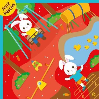 Imagem de Saco Express 18x18cm para Ovos de 50g a 100g - Parquinho Vermelho - 5 