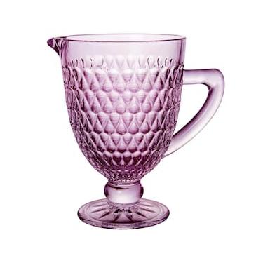 Imagem de Jarra L`Hermitage Amelie em Vidro com Pé Roxa - 1L