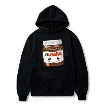 Imagem de Blusa De Frio Moletom Inverno Nutela Engraçado - Use Nerd, G