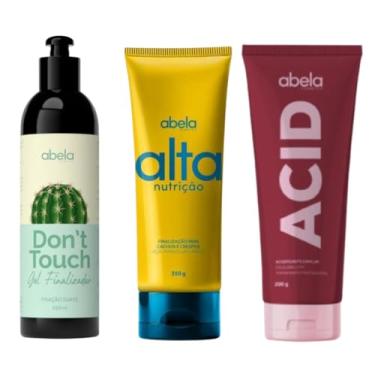 Imagem de Abela Cosmetics, Kit Gel Finalizador Don´t Touch, Alta Nutrição e Acid Abela
