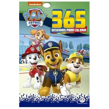 Imagem de 365 Atividades Divertidas, Livro Infantil com Labirintos e Colorir, com Dinossauro, carros e patrulha canina (Patrulha canina)