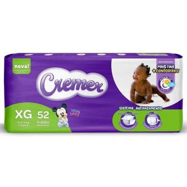Imagem de Fralda Inf Cremer Hiper Xg C/52 Un