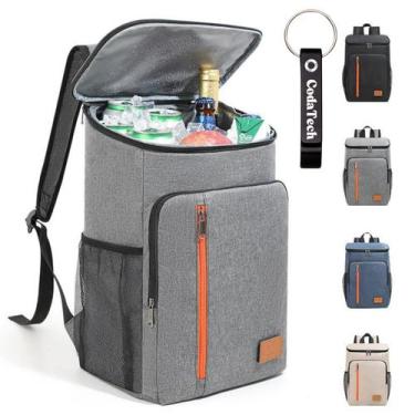 Imagem de Mochila Térmica Cooler Grande 25L Cerveja Gelada por Horas Refrigera p
