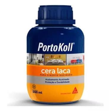 Imagem de Cera Laca Para Cimento Queimado 500ml UN - Portokoll