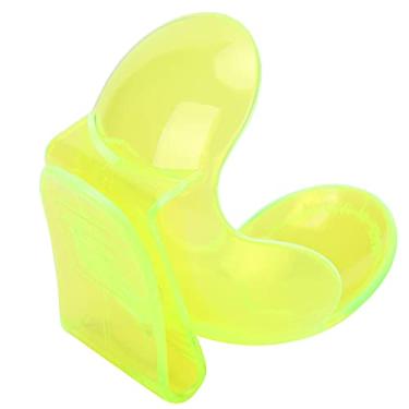 Imagem de lyrlody Clipe de Bola de Tênis, Material de Abdomínio Durável, Clipe de Cintura para Treinamento, Portátil e Leve, Economia de Tempo Com Conveniência (Amarelo fluorescente)
