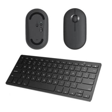 Imagem de Teclado, Mouse Bluetooth Preto para Notebook HP - BDNET