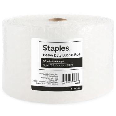 Imagem de Bubble Roll Staples 633235 Heavy Duty 12 cm x 20 m cada
