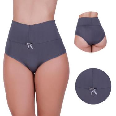 Imagem de Kit 5 Calcinha Cós Alto Duplo Pós Parto Thamires - NAKA MODAS, GG, Sor